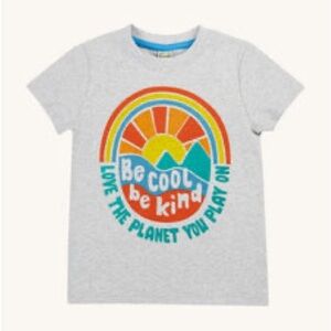 Frugi Carsen Printed T-Shirt
- Be Cool organic cotton